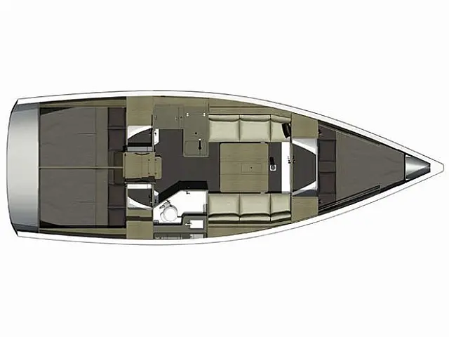 Dufour 350 GL - [Layout image]