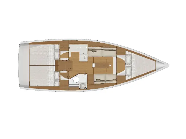 Dufour 360 GL '18 - [Layout image]