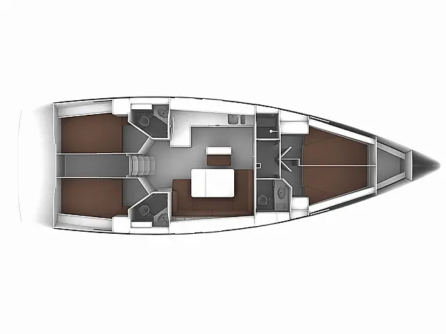 Bavaria 46 CN - [Layout image]