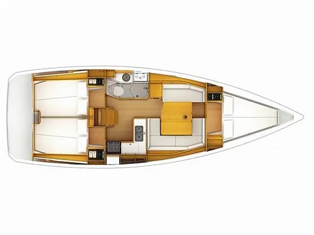 Jeanneau Sun Odyssey 379 - [Layout image]