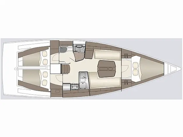 Dehler 38 - [Layout image]